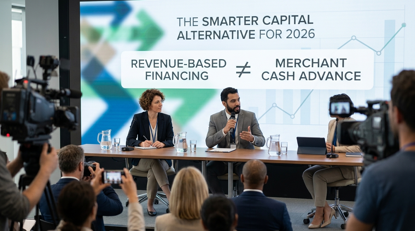 Illustration: Revenue-Based Financing vs. MCA: The Smarter Capital Alternative for 2026